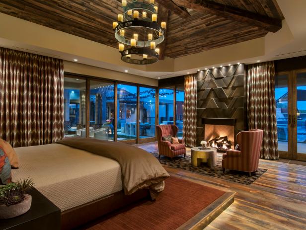 Bedroom Boasts Hotel Luxury